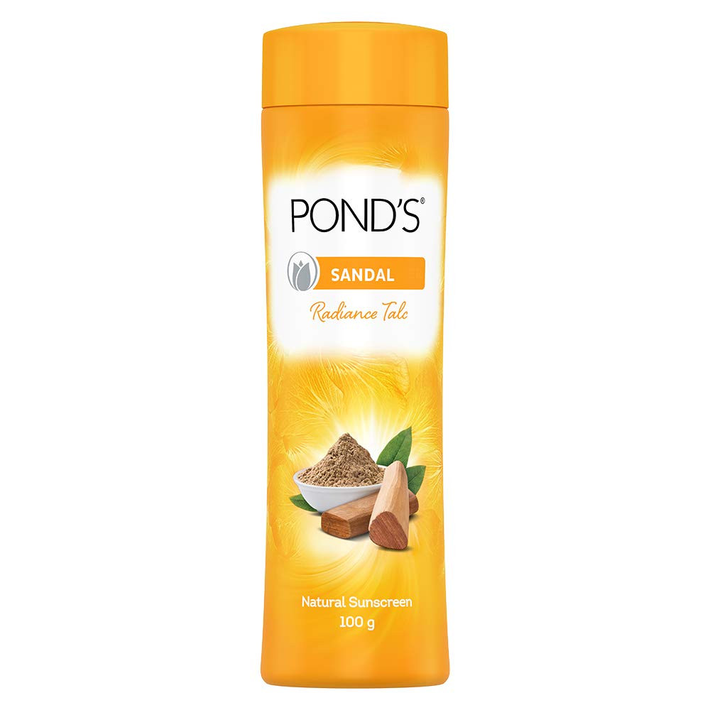 Pond's Sandal Radiance Talc, Pack of 100gm powder VT